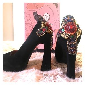 Jeffery Campbell embellished heels